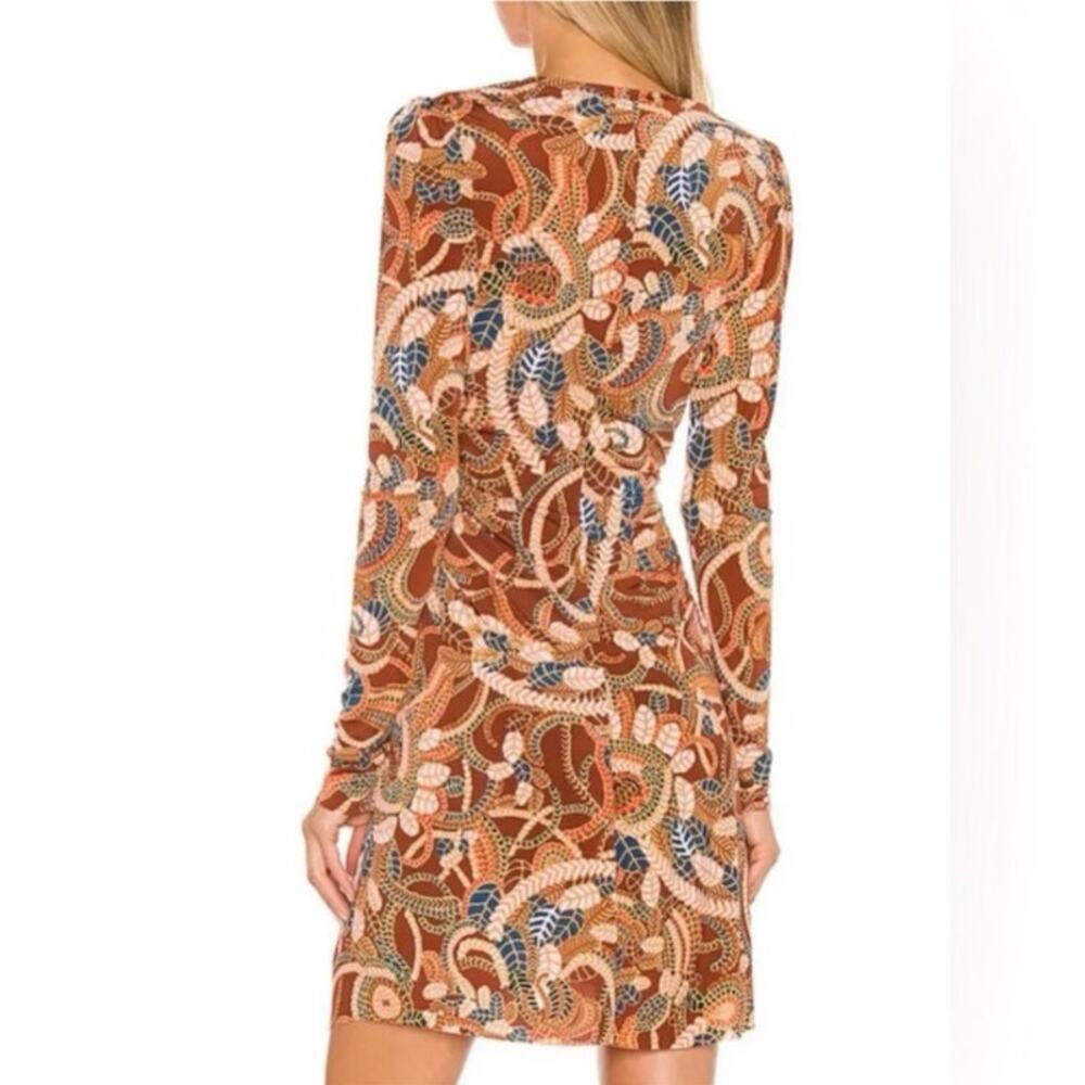 A.L.C Ginger Combo Paisley Maryn Mini Dress Size XS - Picture 2 of 8